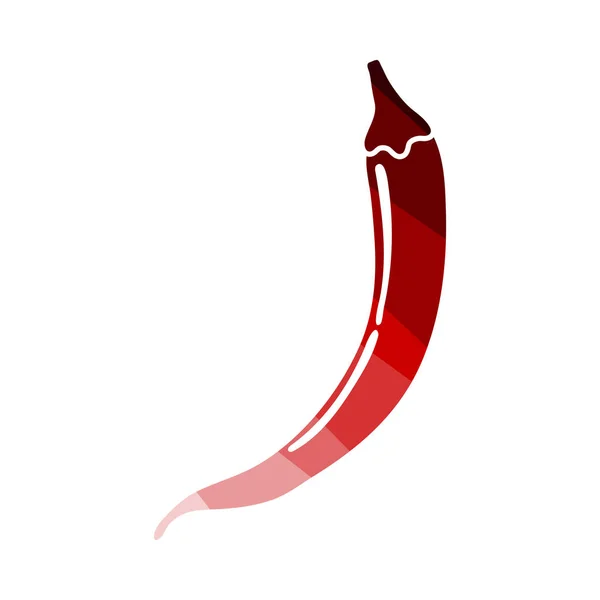 Ikona papryki chili — Wektor stockowy