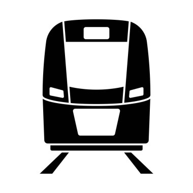 Tren simgesi ön görünümü