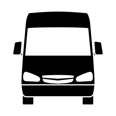 Van simgesi ön görünümü