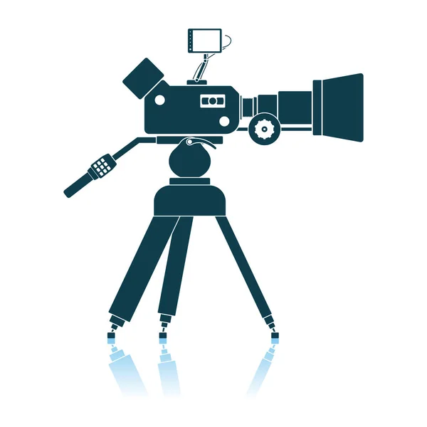 Icône de caméra de film — Image vectorielle