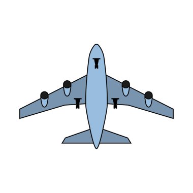 Uçak kalkış simgesi