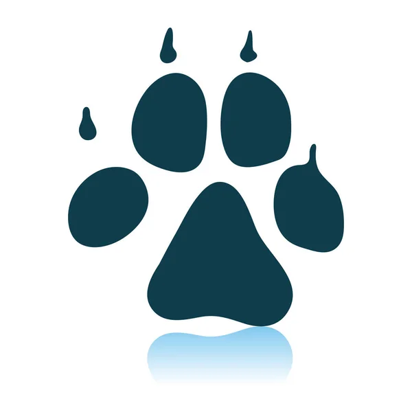 Hond trail pictogram — Stockvector