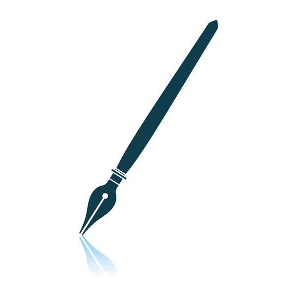 Dolma kalem simgesini — Stok Vektör