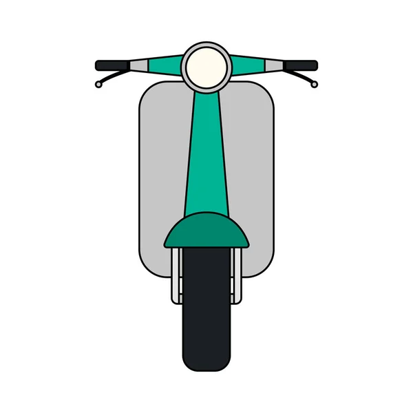 Ícone de scooter — Vetor de Stock