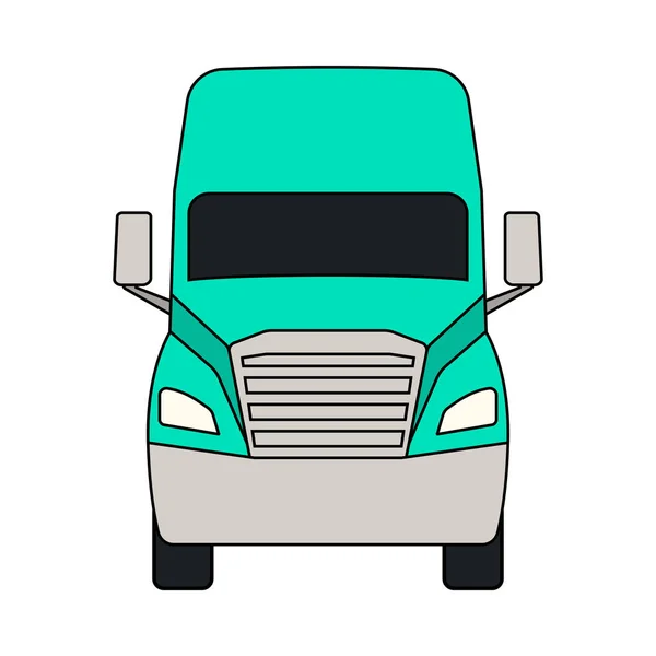 Vrachtwagen Icoon — Stockvector