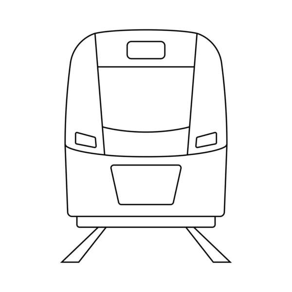 Vlak ikona — Stockový vektor