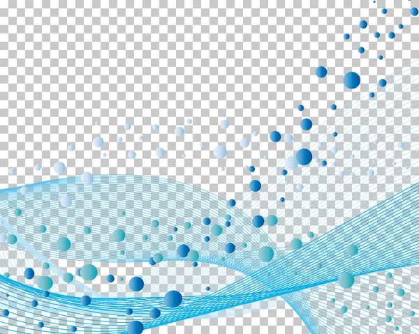 Abstracte waterachtergrond — Stockvector