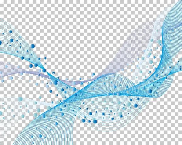 Abstraktes Wasserdesign — Stockvektor