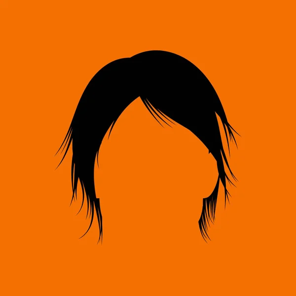 Man haar jurk — Stockvector