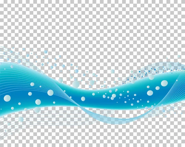 Abstract Water Design — Stock Vector