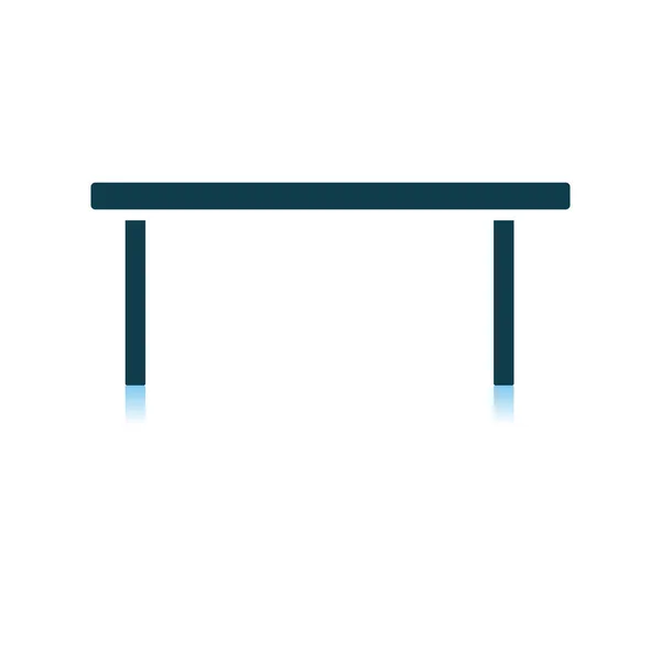 Icona del tavolino — Vettoriale Stock