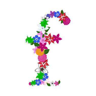 Çiçek Alfabesi Harfi