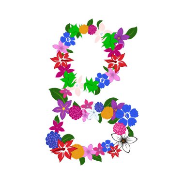 Çiçek Alfabesi Harfi