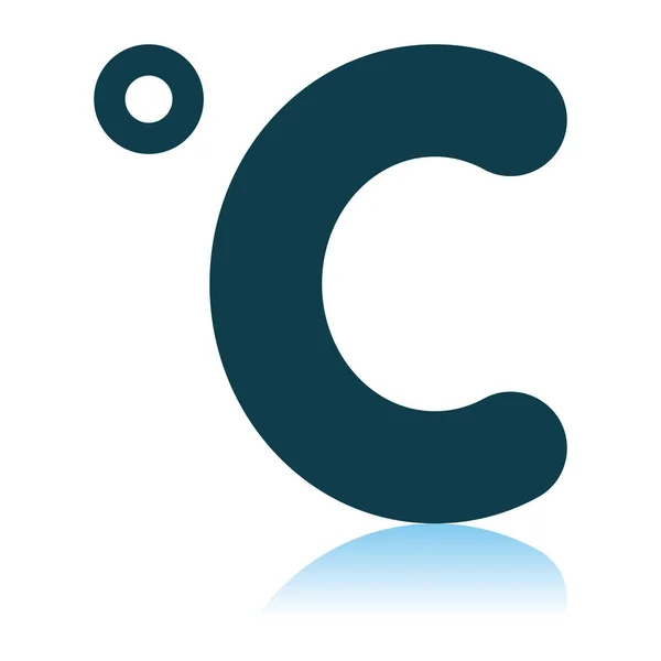 Celsius Degree Icon — Stock Vector
