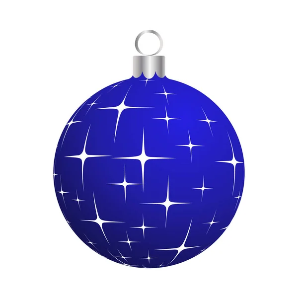 Bola de Navidad (Año Nuevo) — Vector de stock