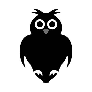 Cadılar Bayramı siyah baykuş