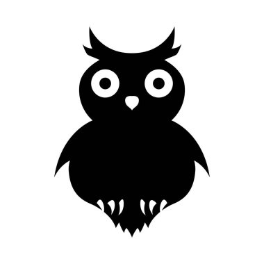 Cadılar Bayramı siyah baykuş