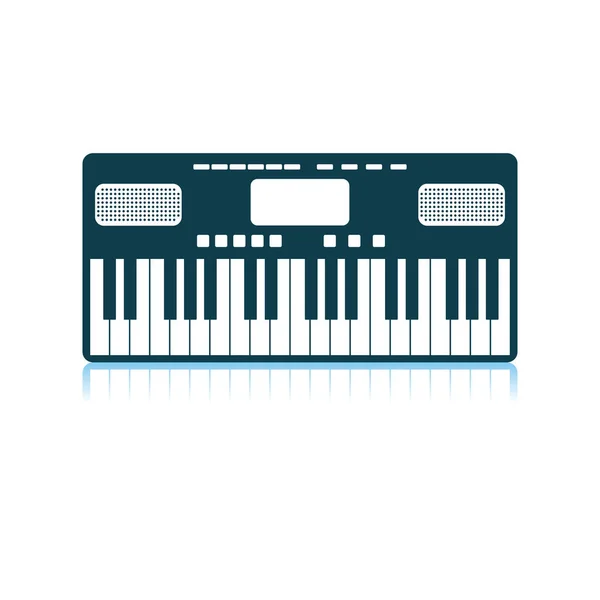 Music Synthesizer Icon — Stock Vector