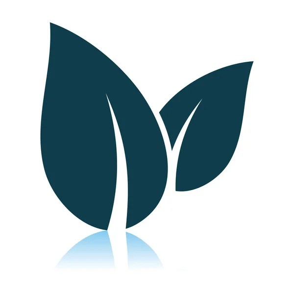 Ikona liści Spa — Wektor stockowy