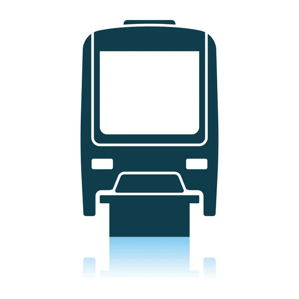 Monorail Icon Front View — Stock Vector