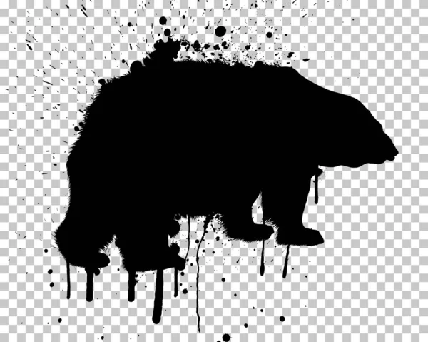 หมีกริงจ์ — ภาพเวกเตอร์สต็อก