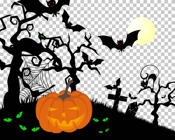 Szczęśliwego Halloween Card — Wektor stockowy