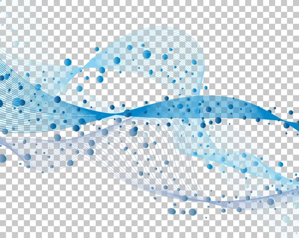 Abstraktní vody design — Stockový vektor