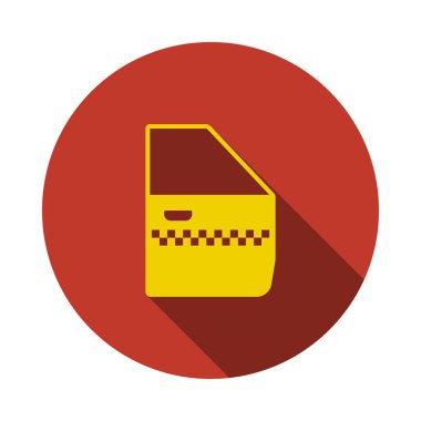 Taksi yan kapı simgesi