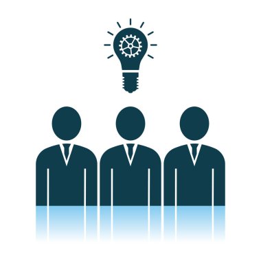 Kurumsal Ekip Yeni Fikir Simgesi Bulma