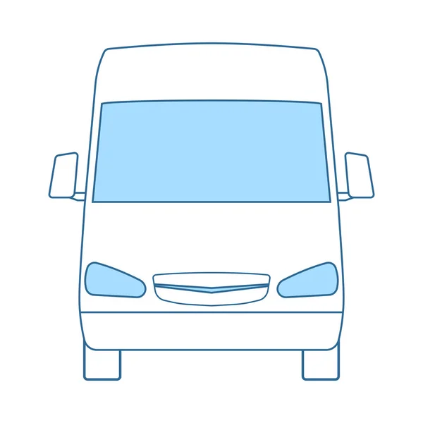 Van pictogram — Stockvector