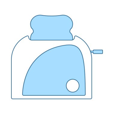 mutfak ekmek kızartma makinesi simgesini