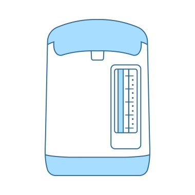 Mutfak elektrikli su ısıtıcısı simgesi
