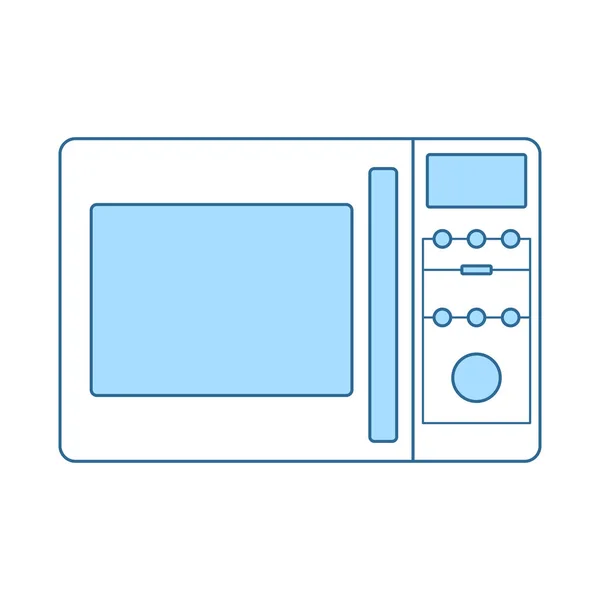 Micro Wave Oven Icon — Stock Vector