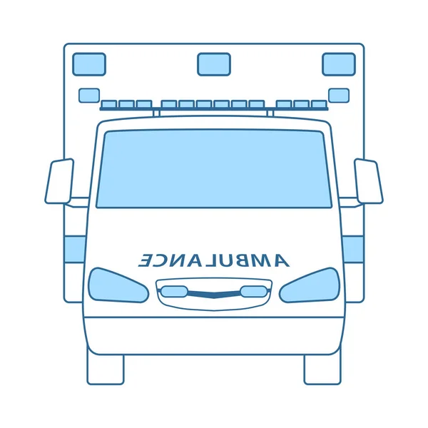 Ambulance Icon — Stock Vector