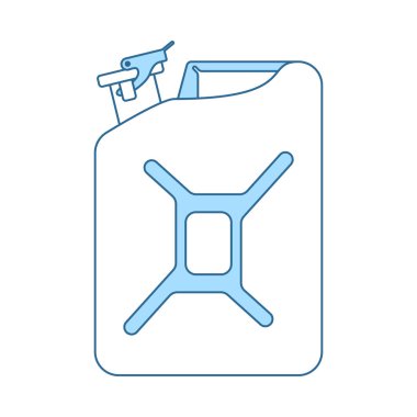 yakıt teneke kutu simgesi