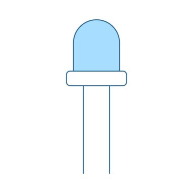 Işık yayan diyot simgesi