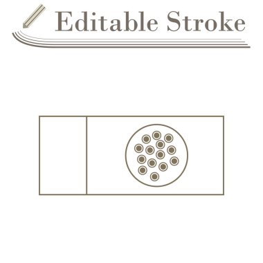 Bakteri cam kutsal kişilerin resmi