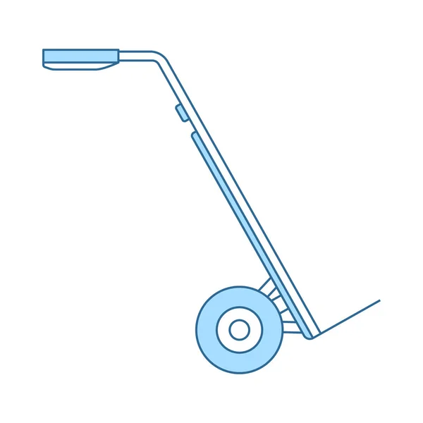 Icône de chariot d'entrepôt — Image vectorielle