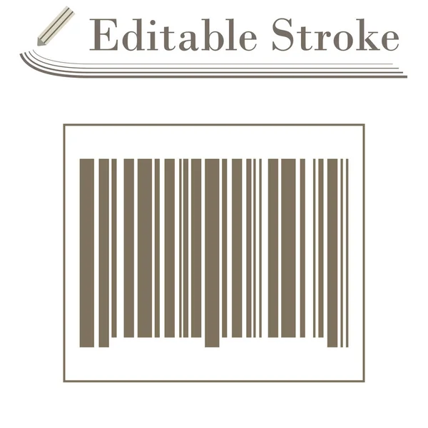 Ícone de código de barras —  Vetores de Stock
