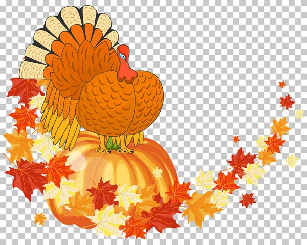 Thanksgiving Day background — Stock Vector