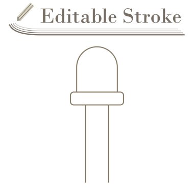 Işık yayan diyot simgesi