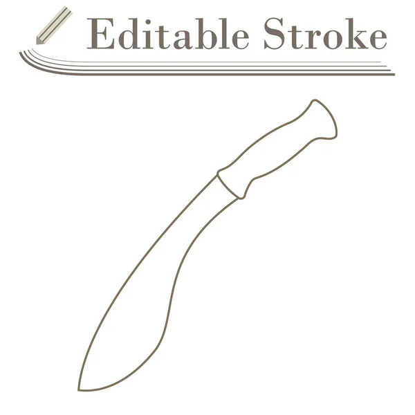 Ícone de facão —  Vetores de Stock