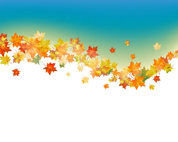 Fondo de otoño (otoño) — Vector de stock