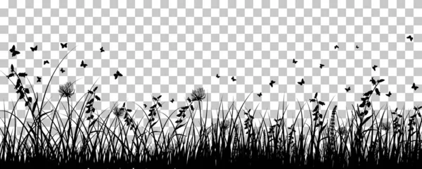 Meadow background — Stock Vector