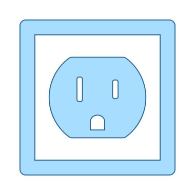 elektrik prizine simgesi