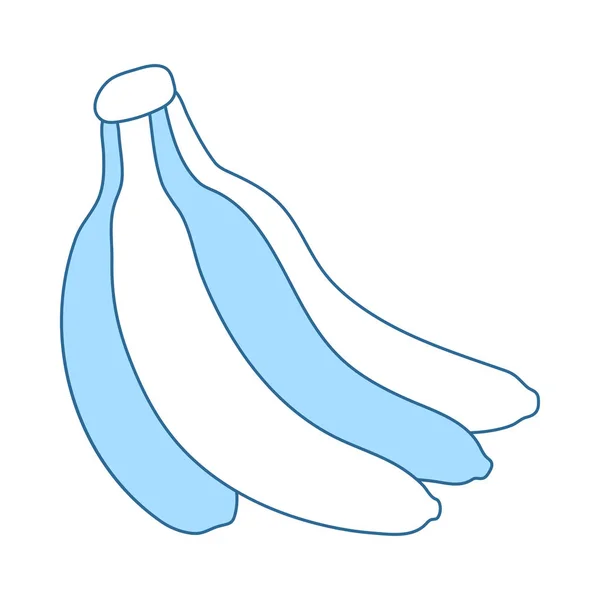 Ikonen för banan — Stock vektor