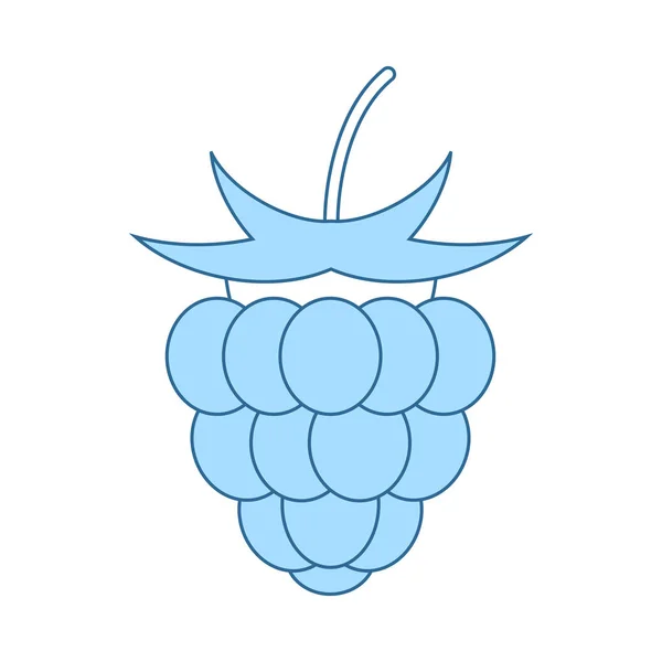Ikon Raspberry - Stok Vektor