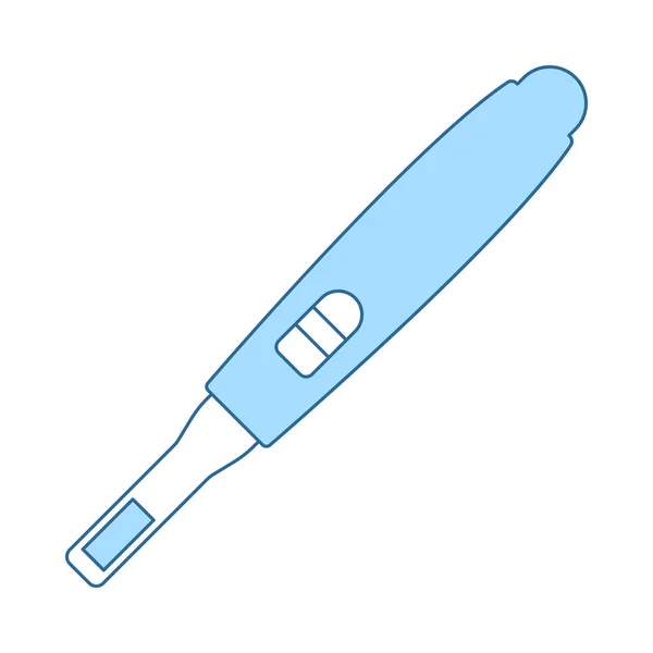 Значок теста на беременность — стоковый вектор