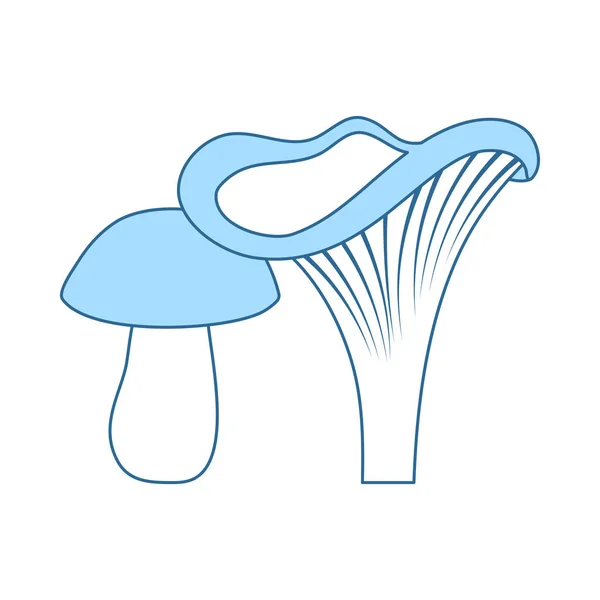 Mushroom Icon — Stock Vector