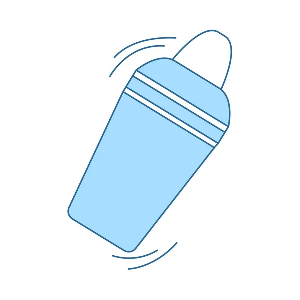 Bar icône shaker — Image vectorielle